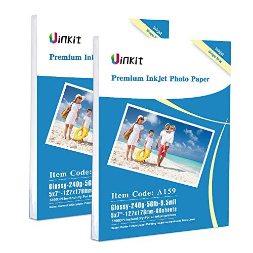 5x7 Photo Paper Inkjet Paper High Glossy 230Gsm 240Gsm Printed 127x178mm Uinkit